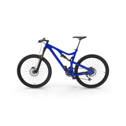 Cobalt Blue Mountain Bike